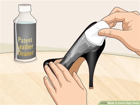 best way to clean high heels